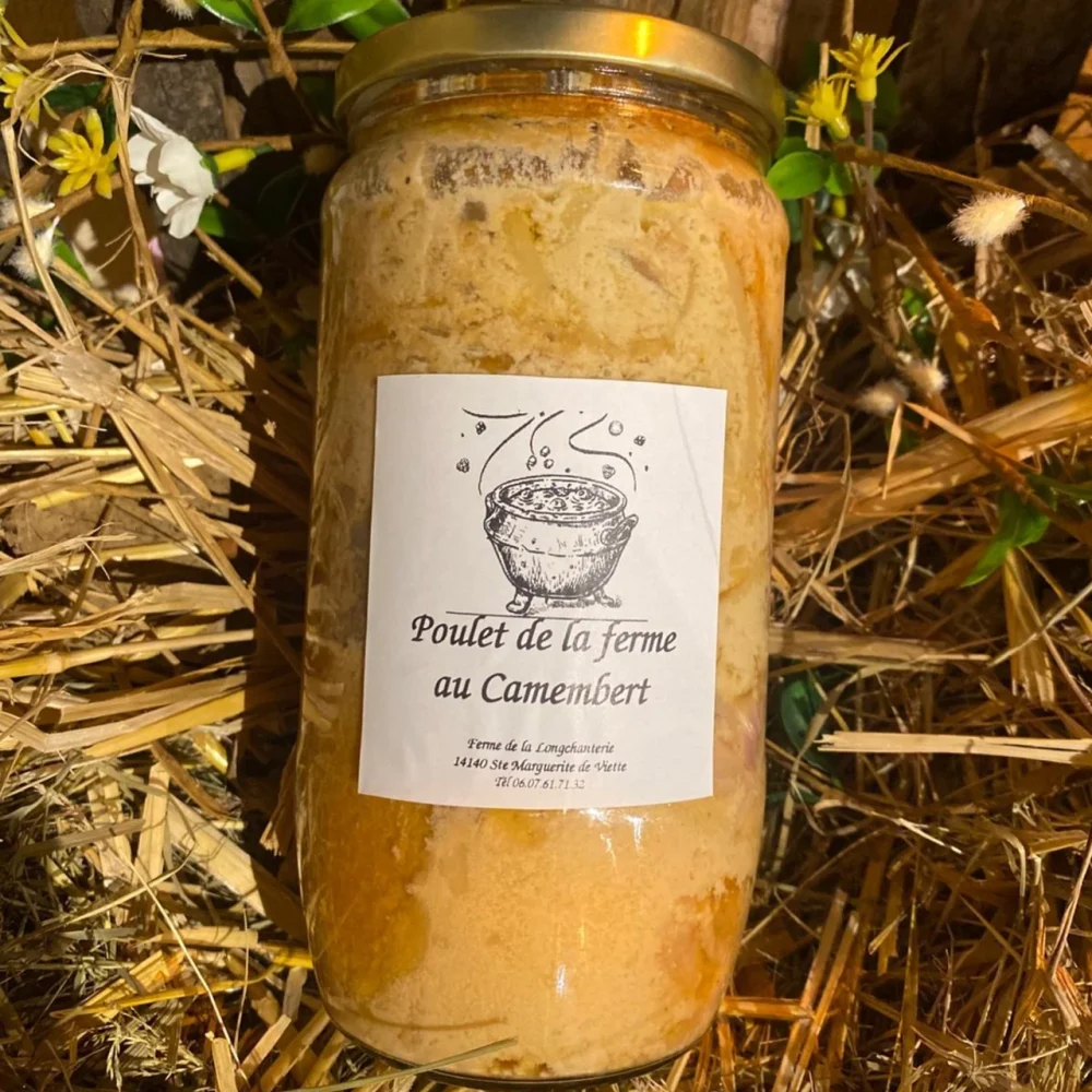 Poulet au camembert