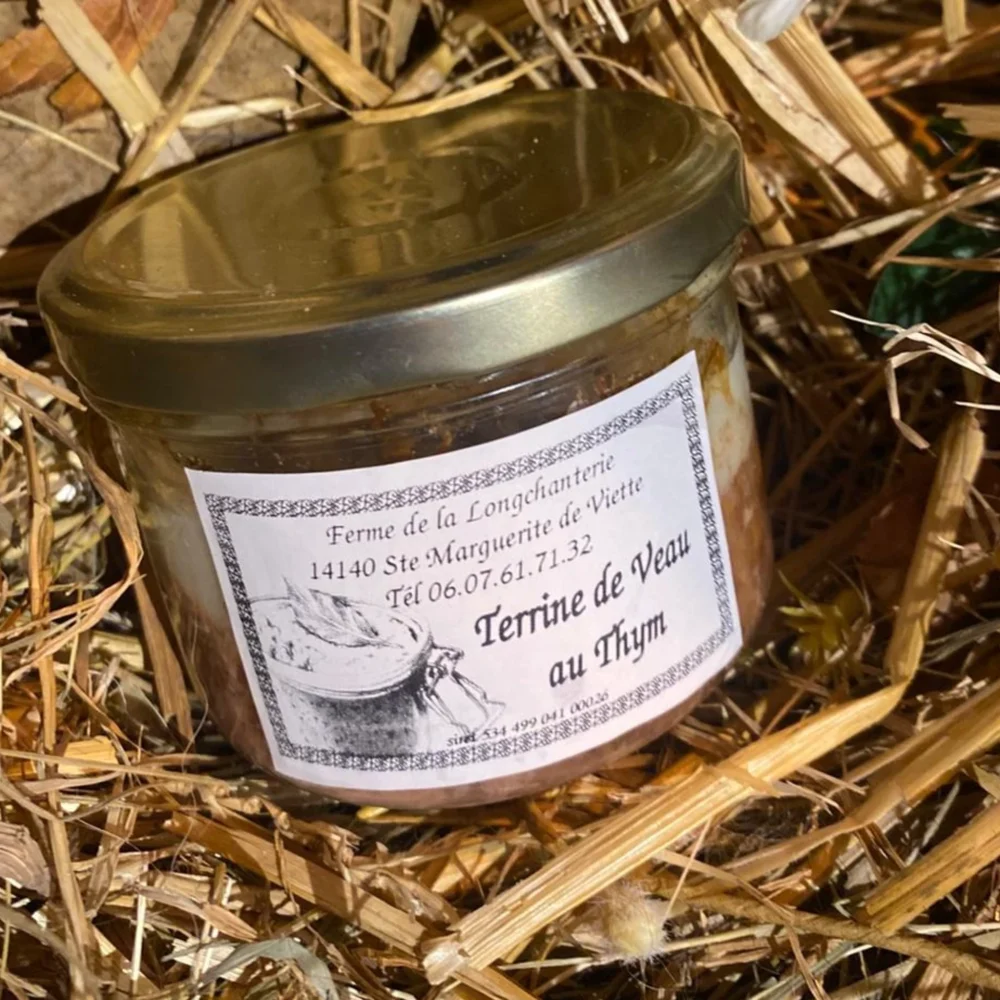 Terrine de veau au thym