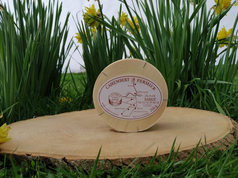 Camembert Fermier de Normandie moulé à la louche